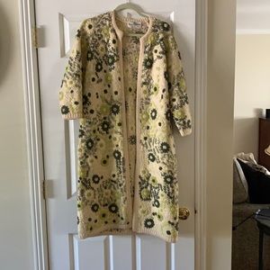 Vintage Handmade Sweater/Coat Size 12